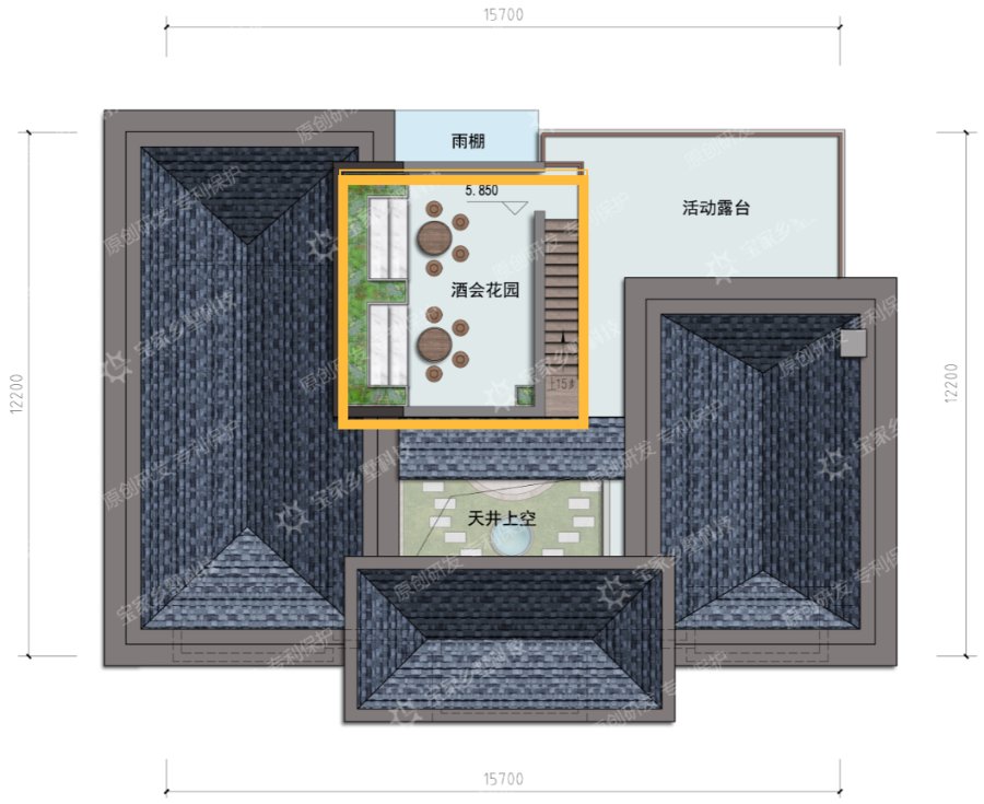 别墅阁楼解析图